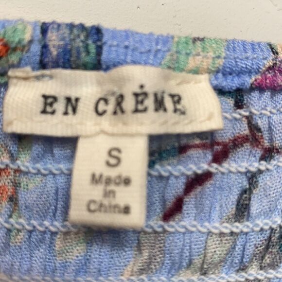 Floral Smocked En Creme Mini Dress - Picture 5 of 9